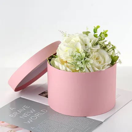 Custom Round Present Boxes